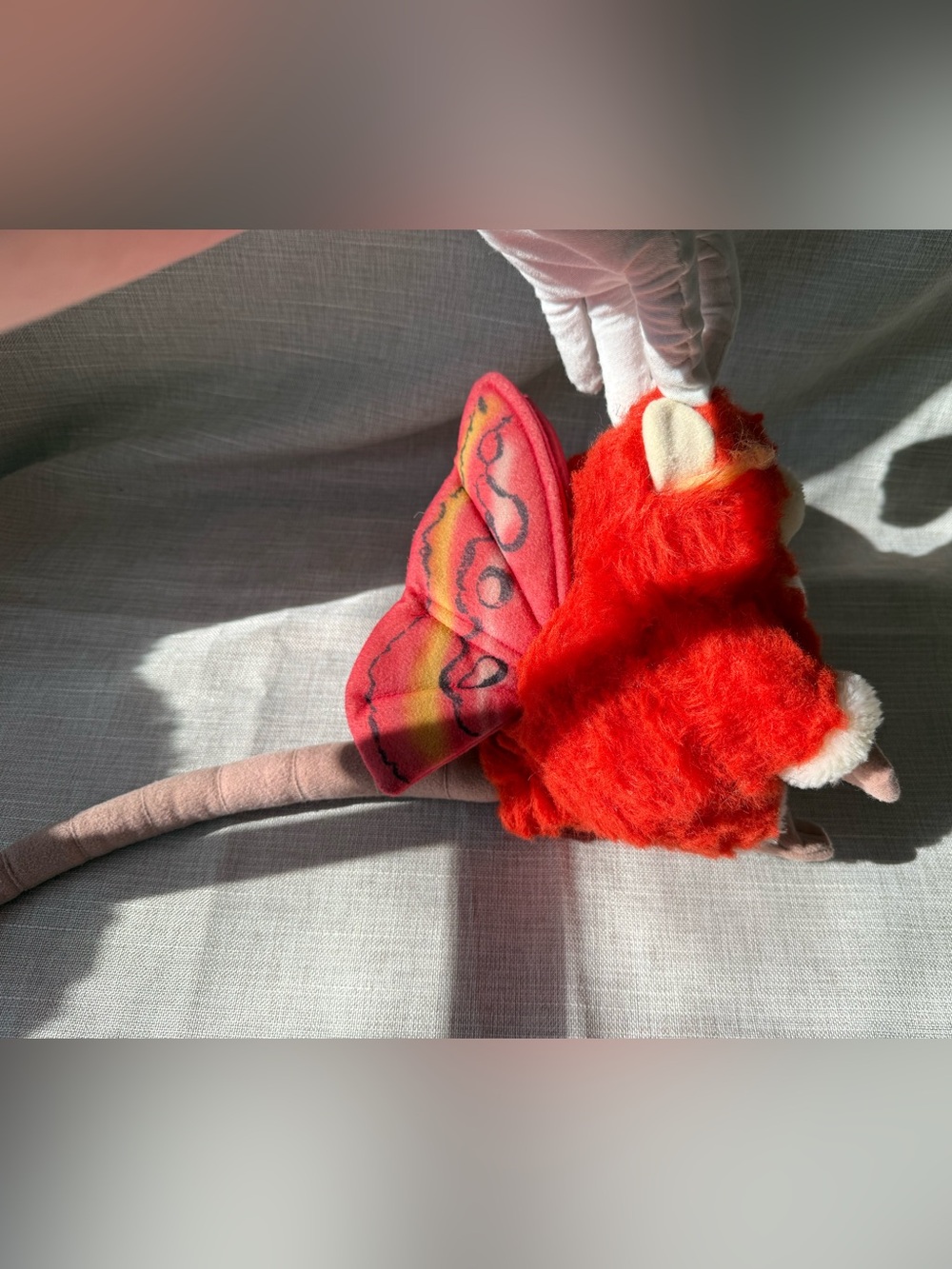 Vintage 1986 Disney Parks Fuzzball Winged Monkey Captain EO Michael Jackson - Picture 8 of 16